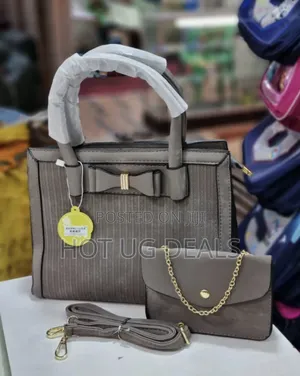2pcs Ladies Classic Handbag - Colour May Vary