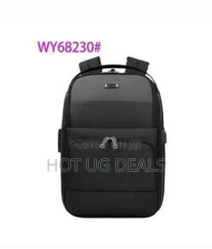 Denggao Anti-theft Laptop Backpack. - Black