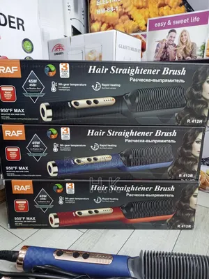 Raf Hair Straightener Brush.