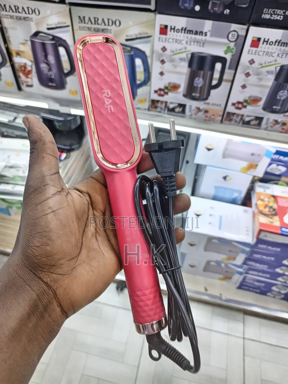Raf Hair Straightener Brush.
