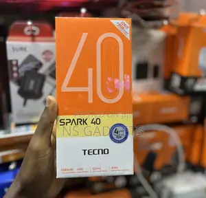 New Tecno Spark 40 128 GB Black