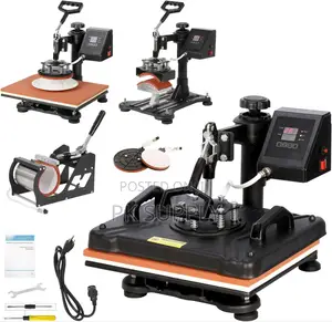 New Heatpress Machines 5 In1