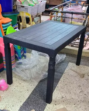 Outdoor Coffee Bistro Rattan Style Table