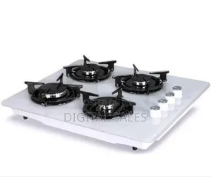 4 Burner Glass Gas Cooker Stove