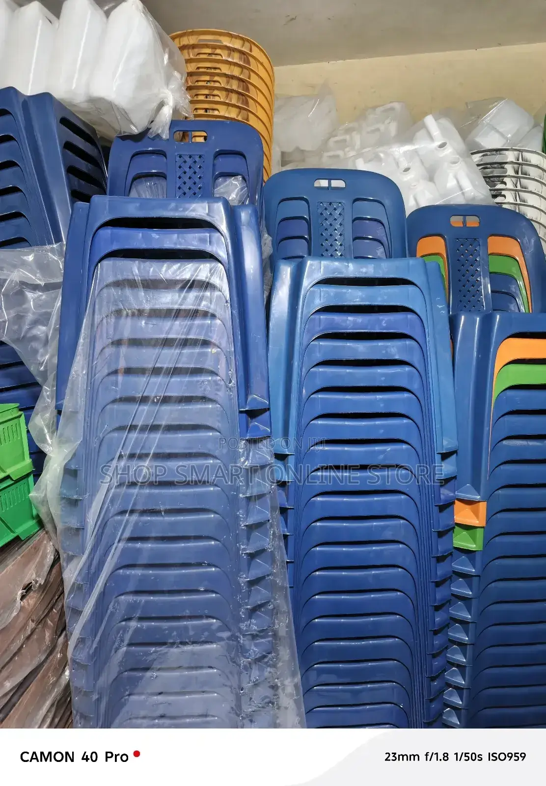 Meshed Back Plastic Chair Plastic Chair