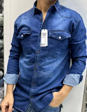 Metro Denim Shirt. Jean Shirt