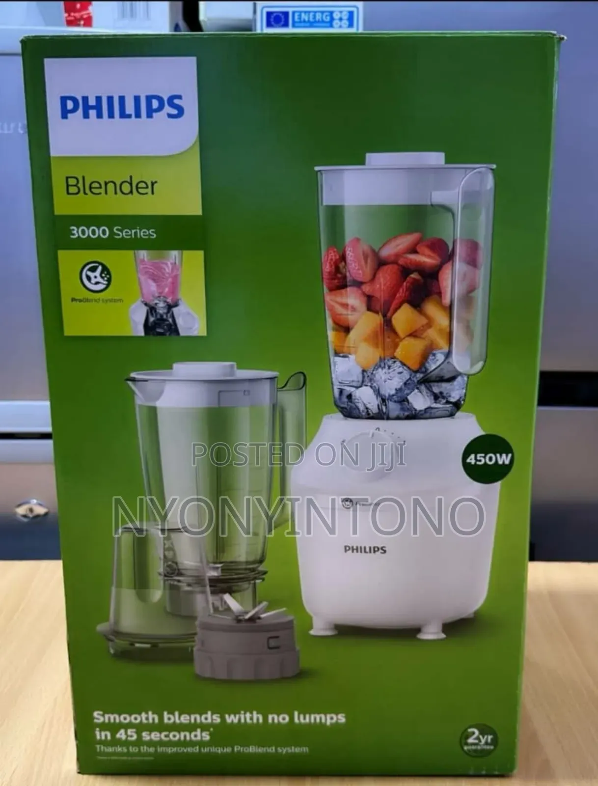 Phillips 3in1 Multi-Functional Blender With 2yrs Warranty
