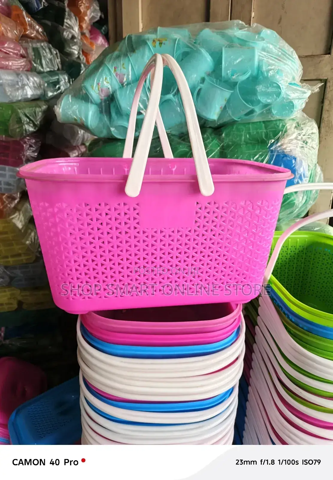 Shopping Plastic Baskets