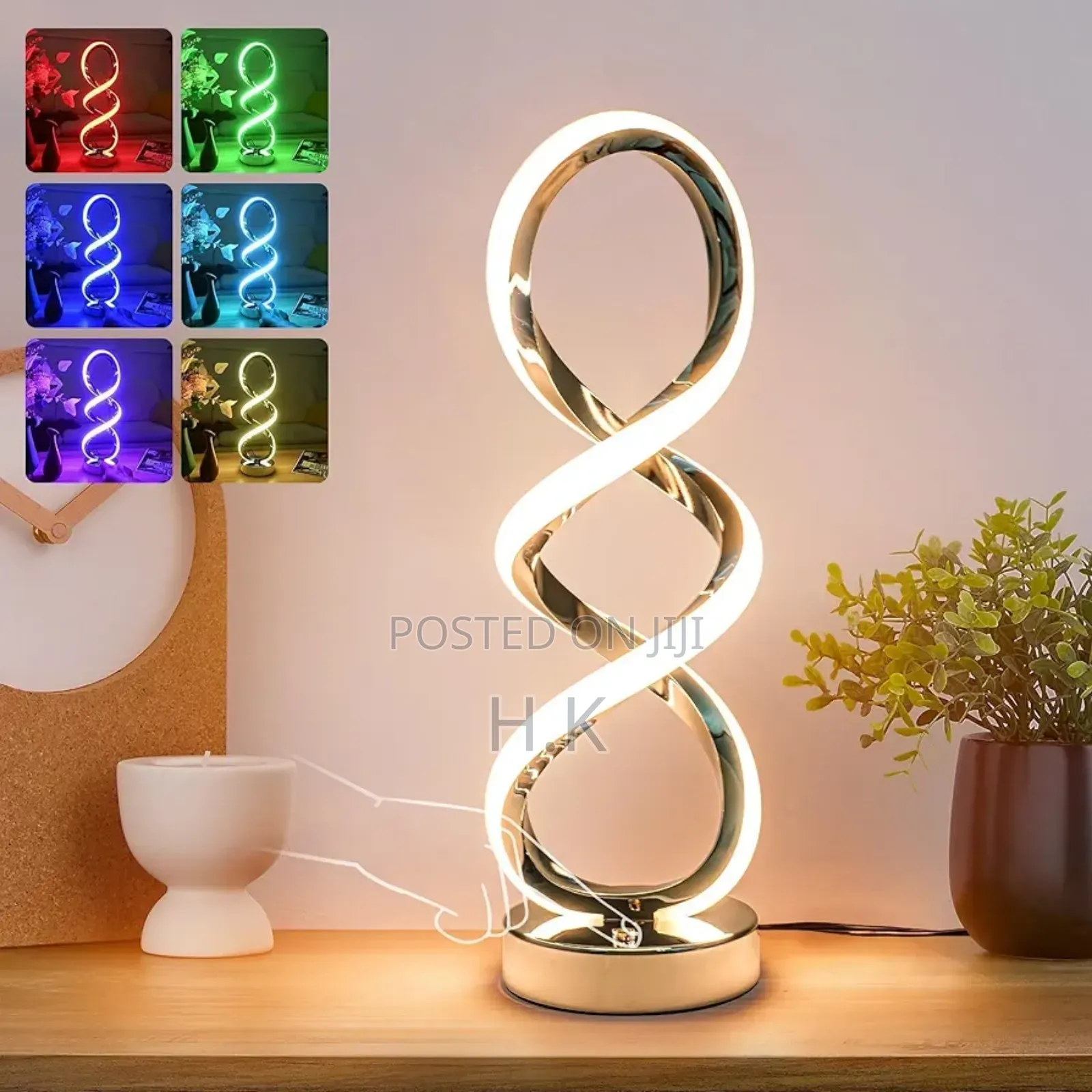 Spiral Table Lamp