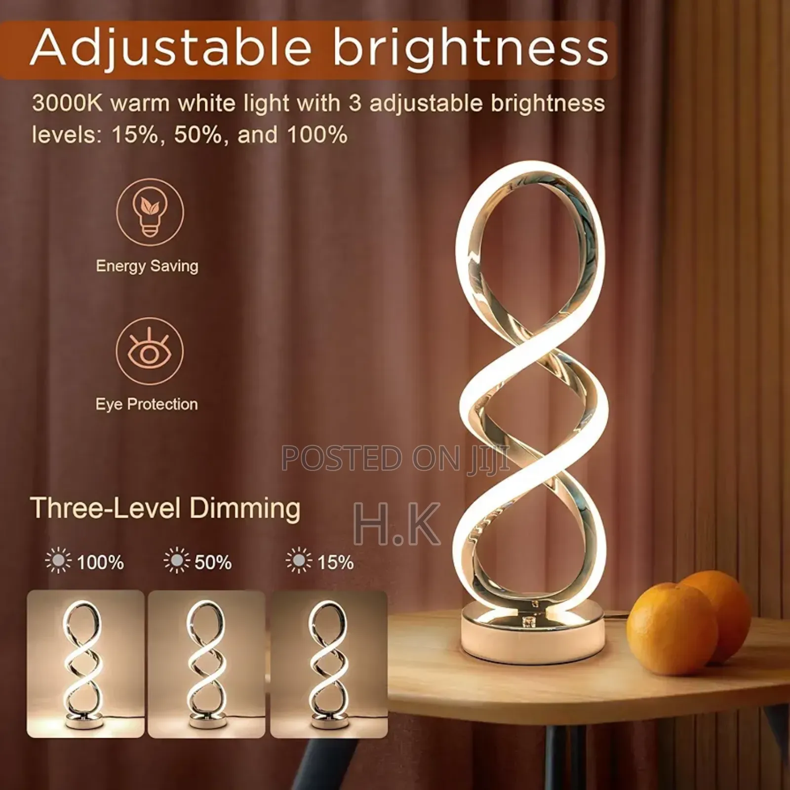 Spiral Table Lamp