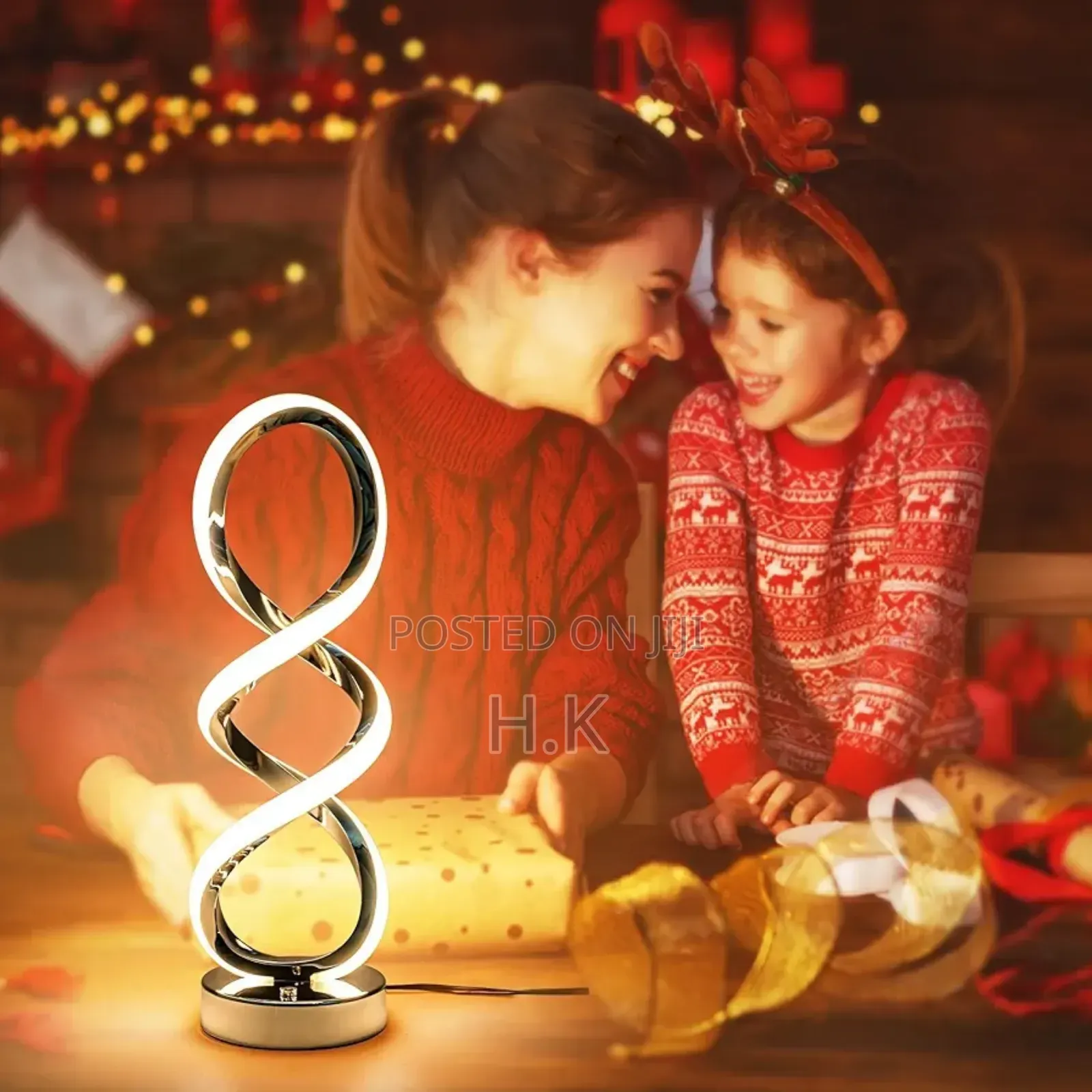 Spiral Table Lamp