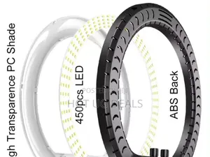 18 Inch Selfie Ring Light With 2.1m Stand 3 Phone Holder