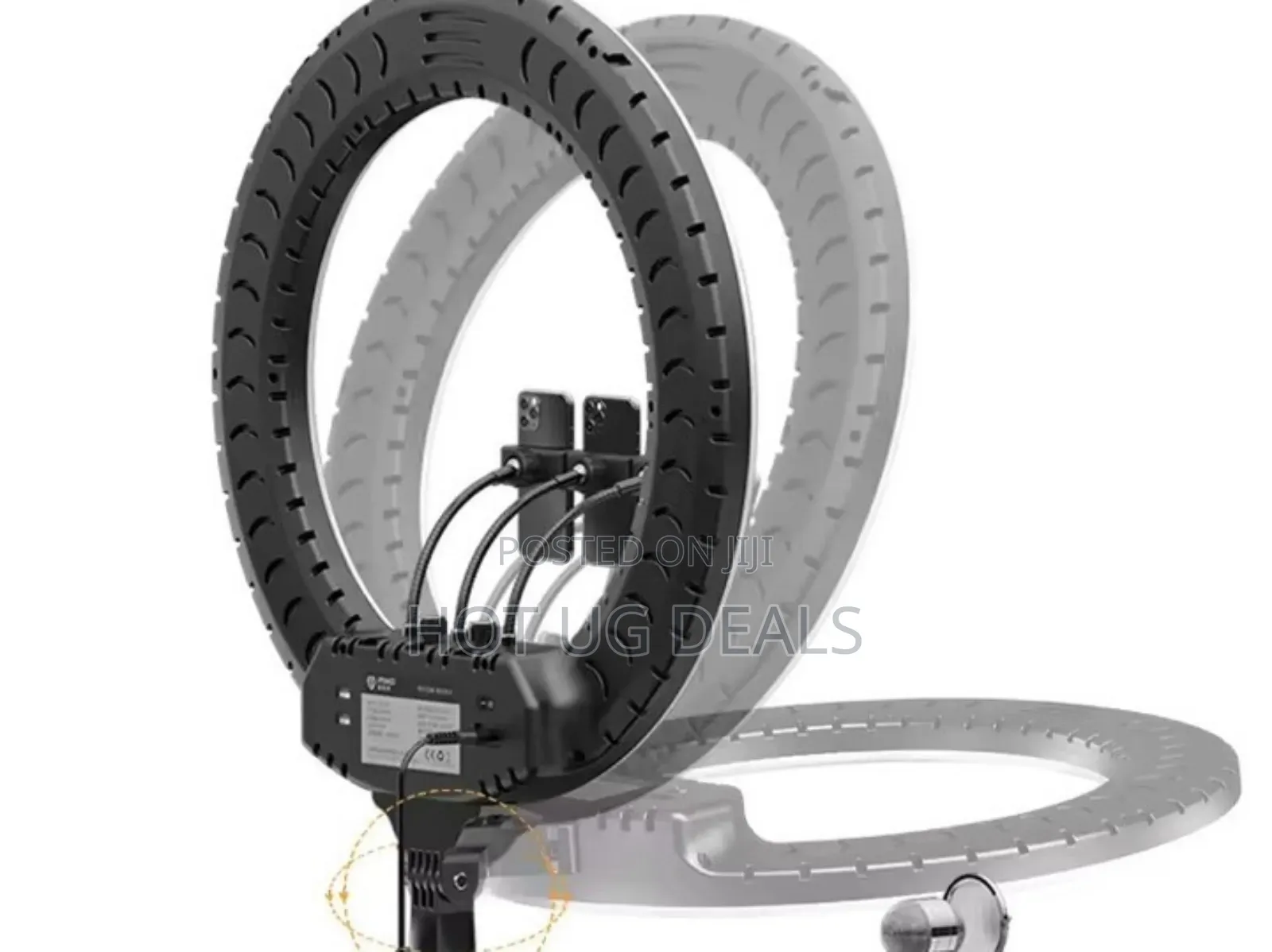 18 Inch Selfie Ring Light With 2.1m Stand 3 Phone Holder