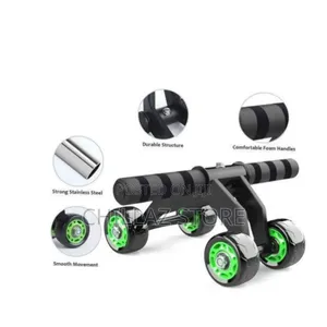 4 Wheel Abdominal Exercise Roller.