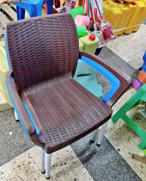 Imported Bamboo Chair Metalic Stands