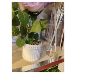 Decorative Ceramic Flower Vase-White