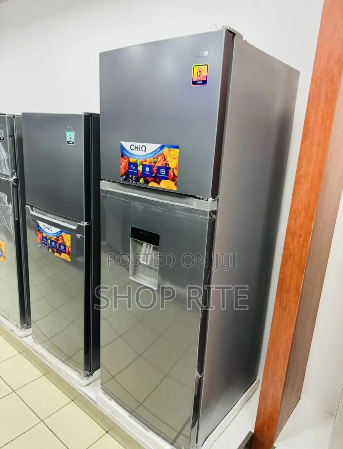 Chiq Refrigerator 330 Liters With Dispenser