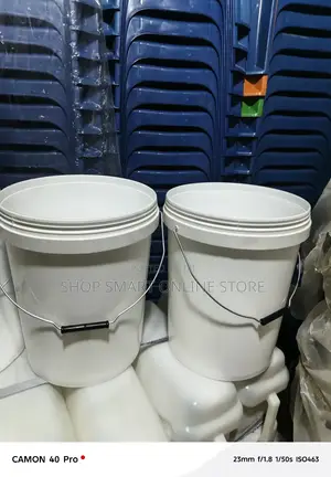 Empty Plastic Buckets Empty Plastic Buckets