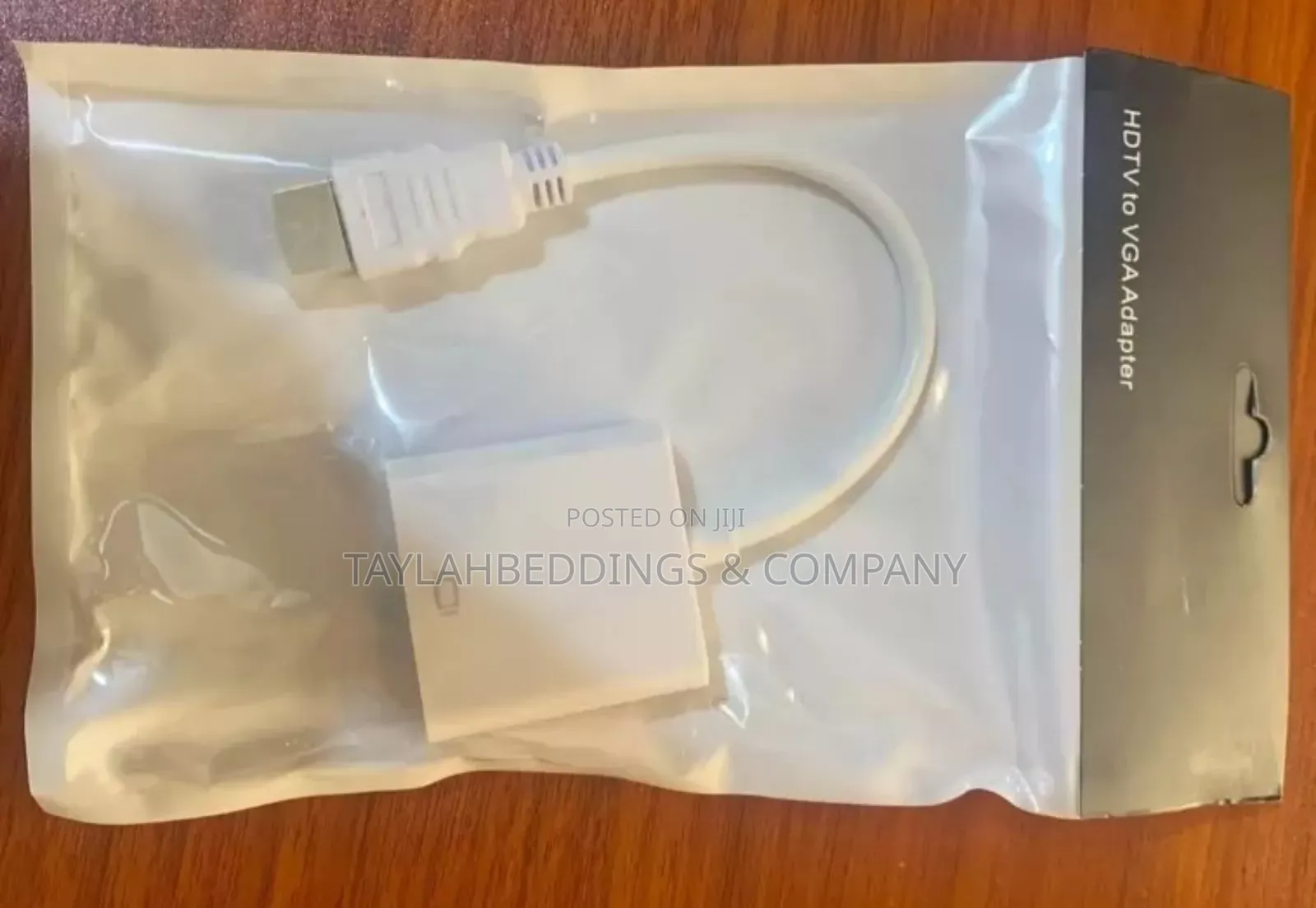 Hdmi to Vga 1080p Video Cable for Desktop Pc White
