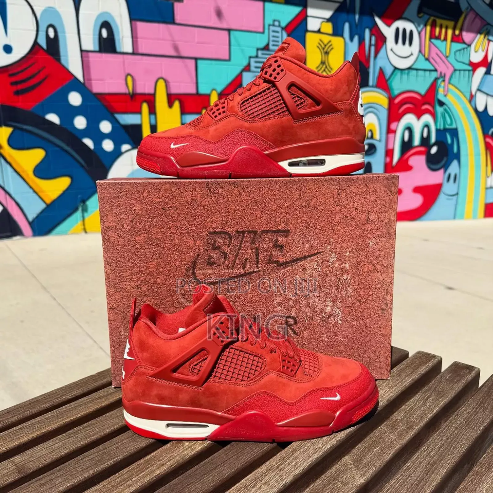 Air Jordan 4 Nigel. Brick by Brick