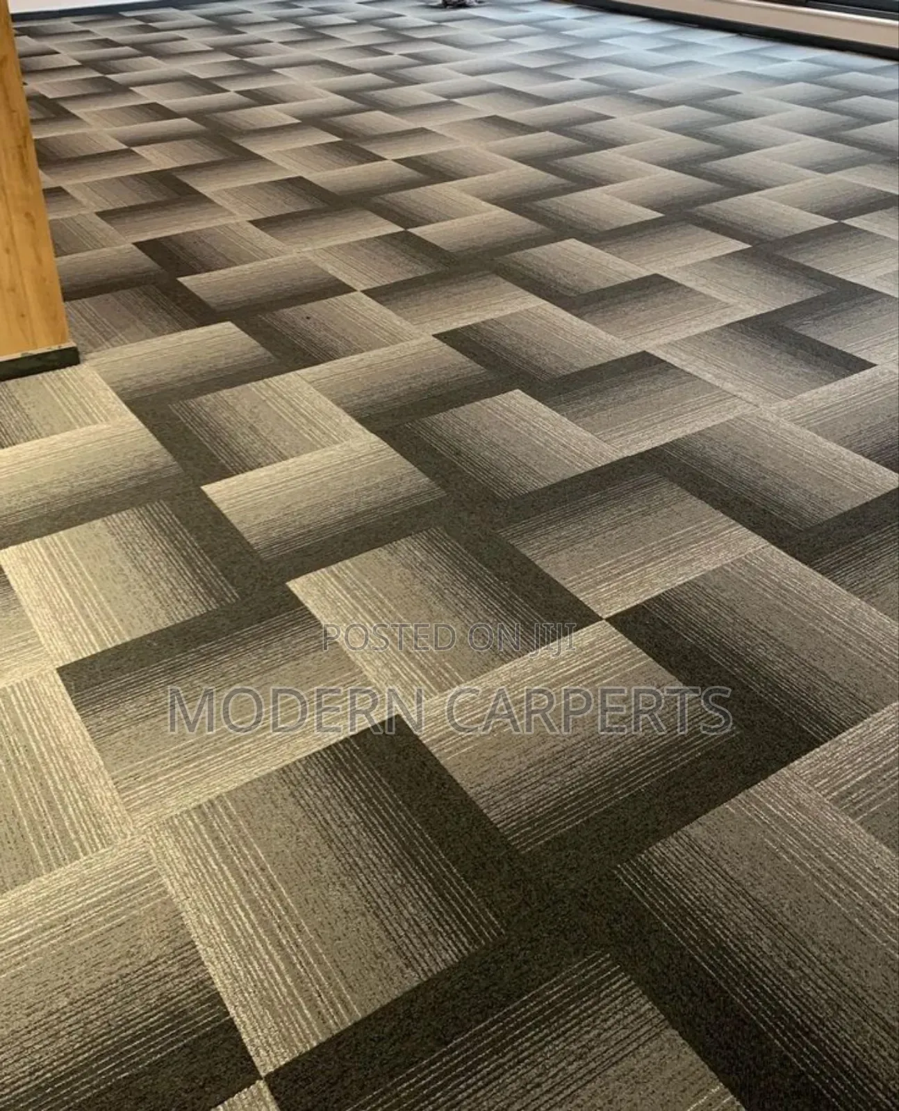 Swedish Office Wollen Carpet Tiles