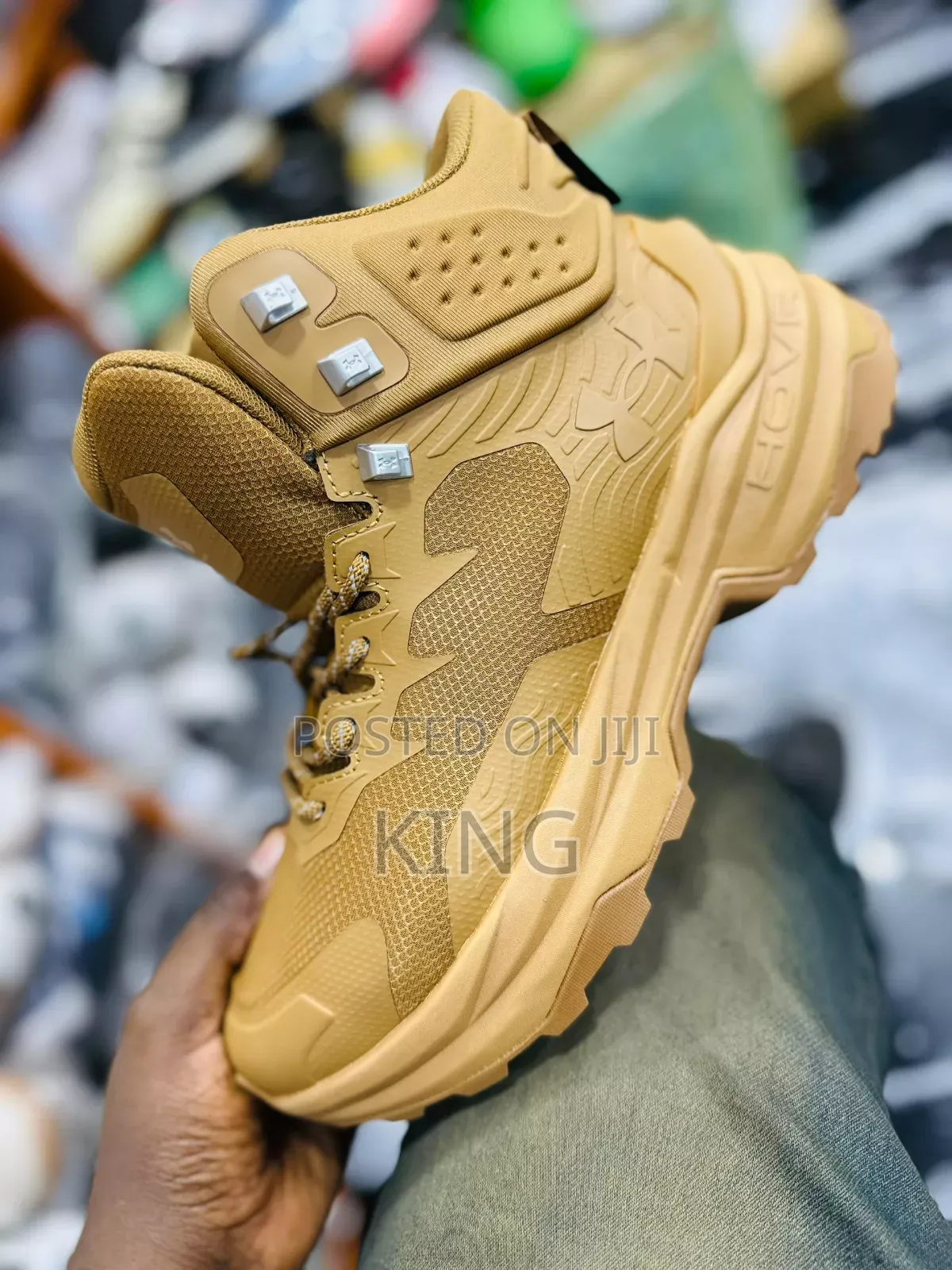 Under Armour Hovr Brown Boots