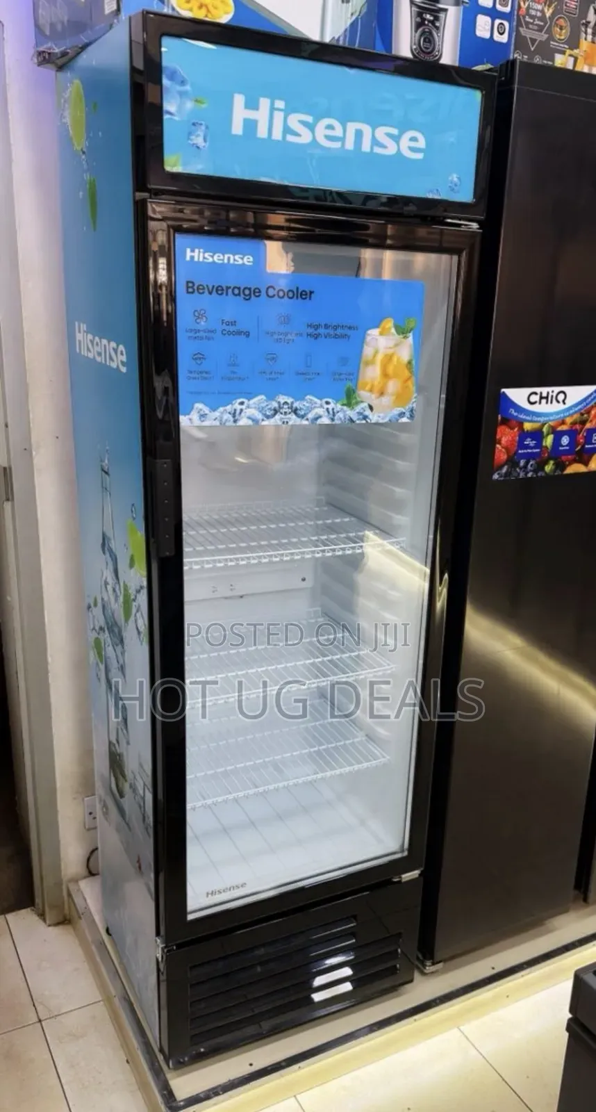 Hisense 300l Beverage Chiller Display Fridge