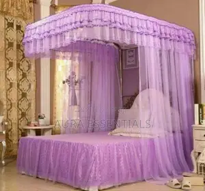 6 by 6 Two Stand Rail Mosquito Net