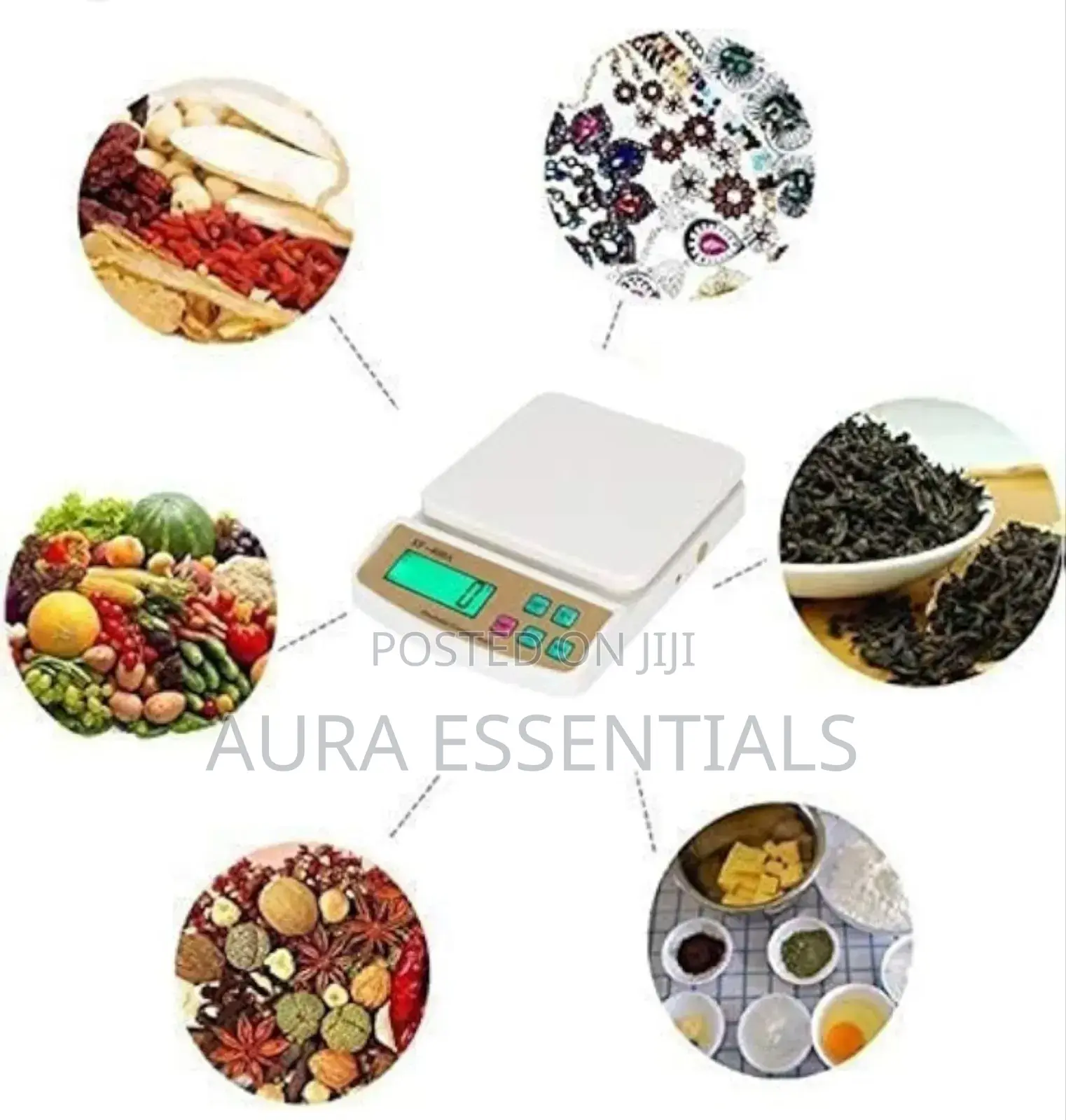 Calibrated Portable Table Mini Scale