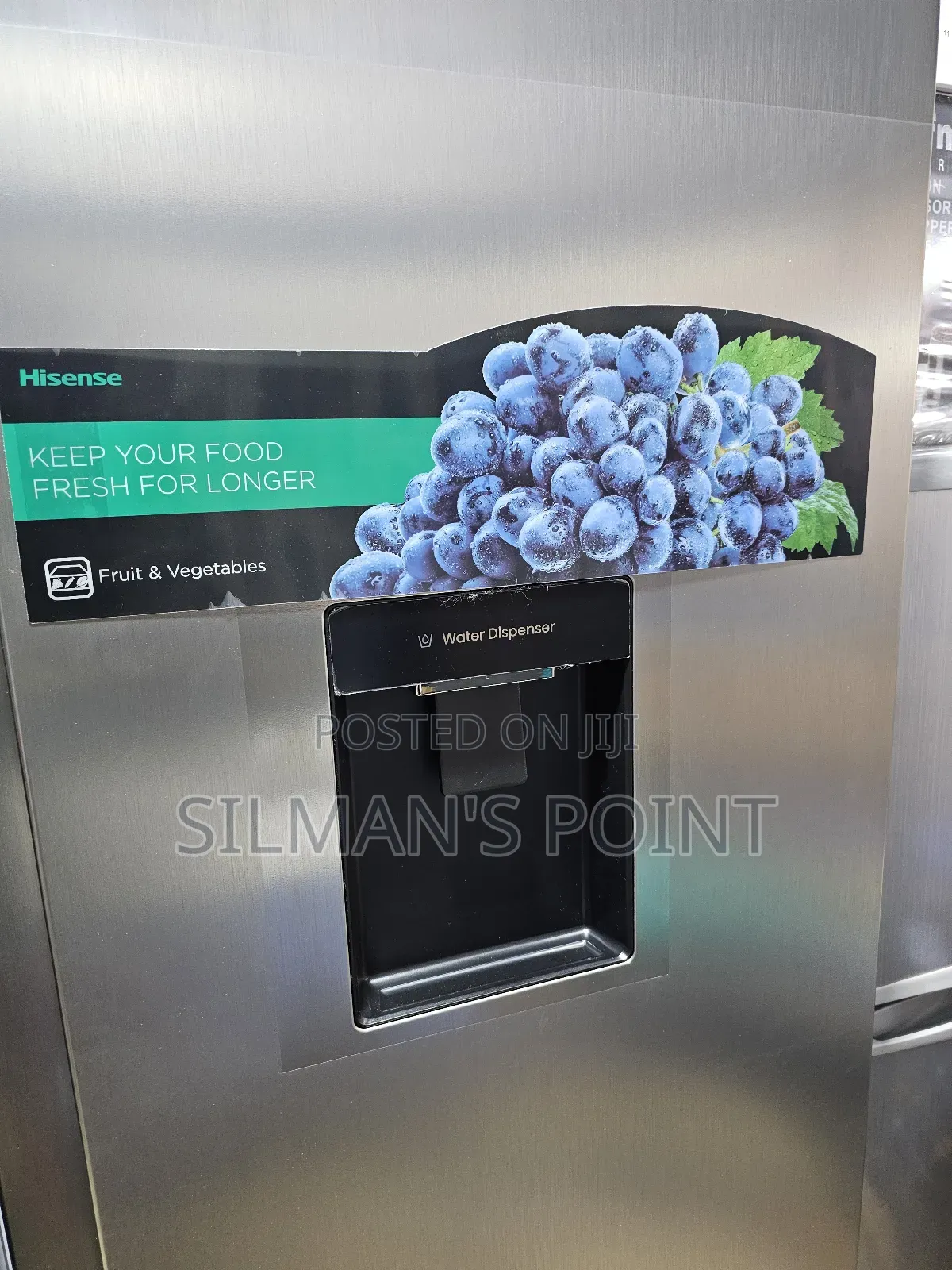 Hisense 750 Litres Side by Side Fridge