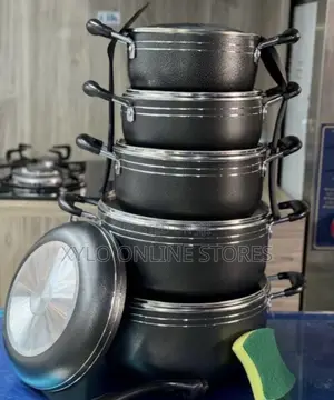 Tornado Aluminum Nonstick Cook Ware Set of 5 Pots