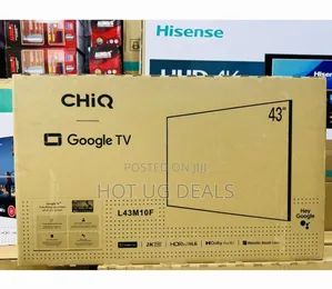 Chiq 43 Inch Frameless Smart Android Hd Led Tv -hey Google