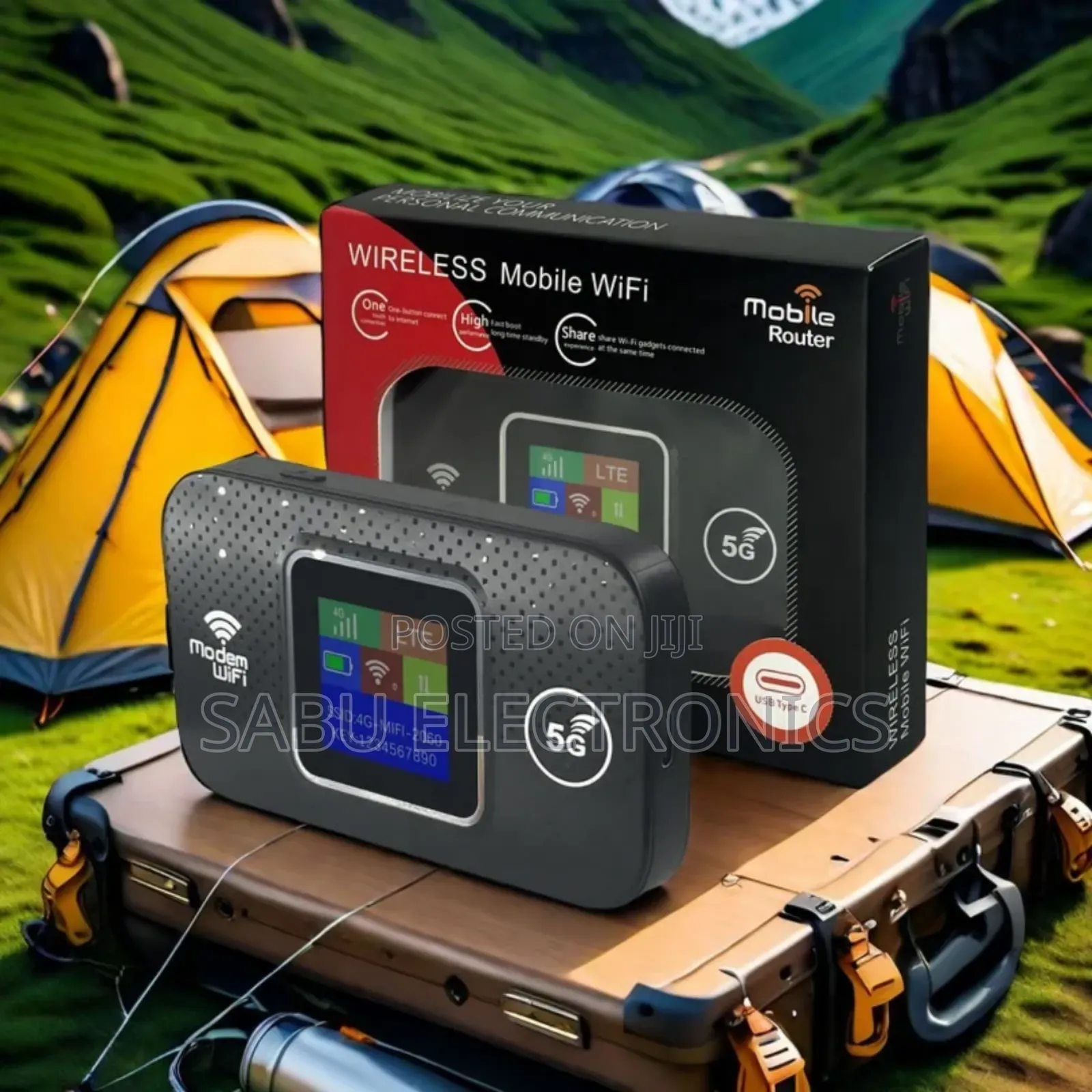 Pocket 4g/5g Mifi Router – Fast Reliable Internet
