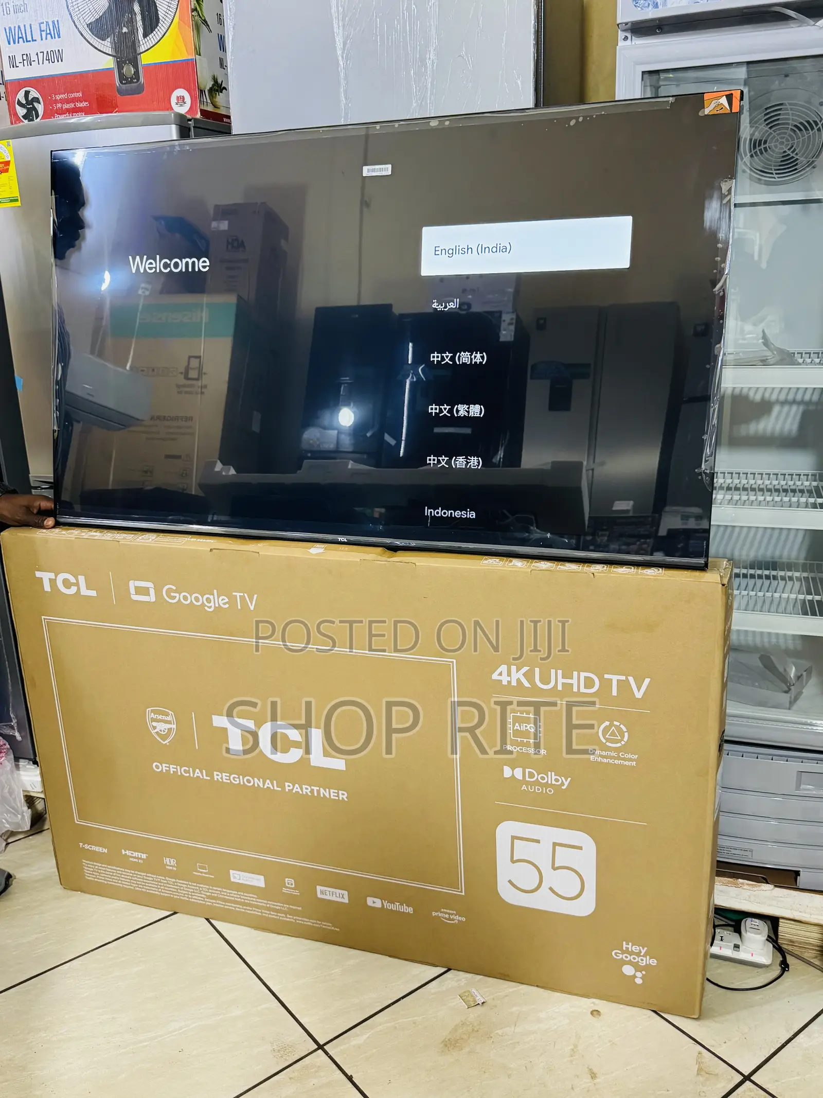 TCL 55 Inches Uhd TVS
