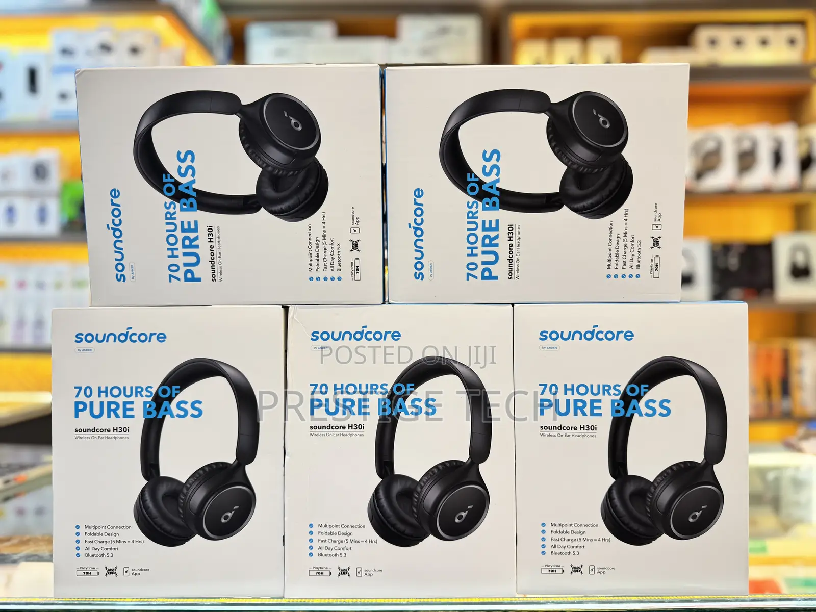 Anker Soundcore H30i Wireless Headphones 70 Hours