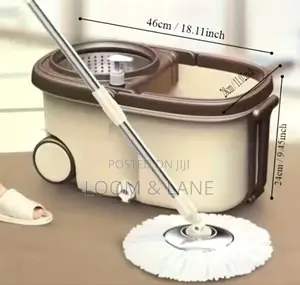 Household Spin Mop Bucket Set