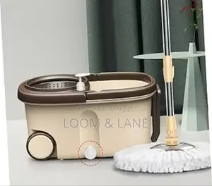 Household Spin Mop Bucket Set