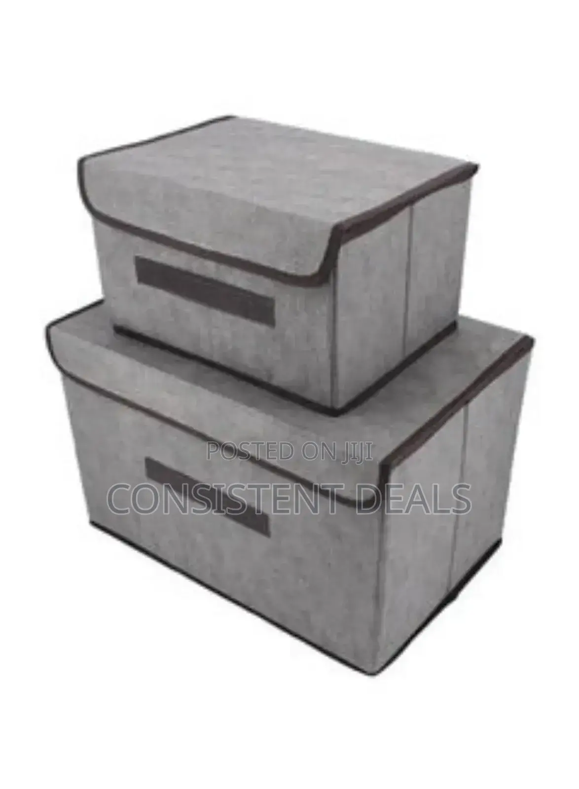2pcs Foldable Anti Dust Storage Boxes