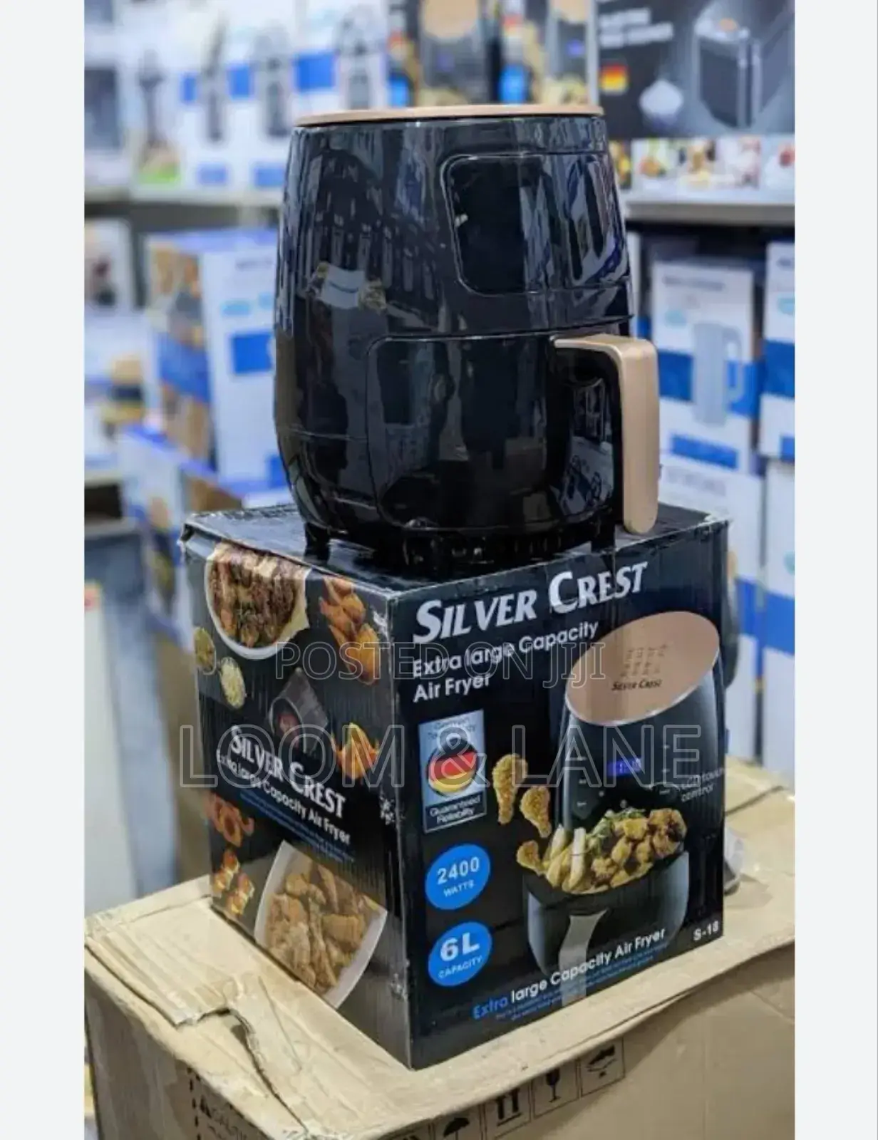 Silver Crest Multifunctional Digital Fryer With Touch Screen