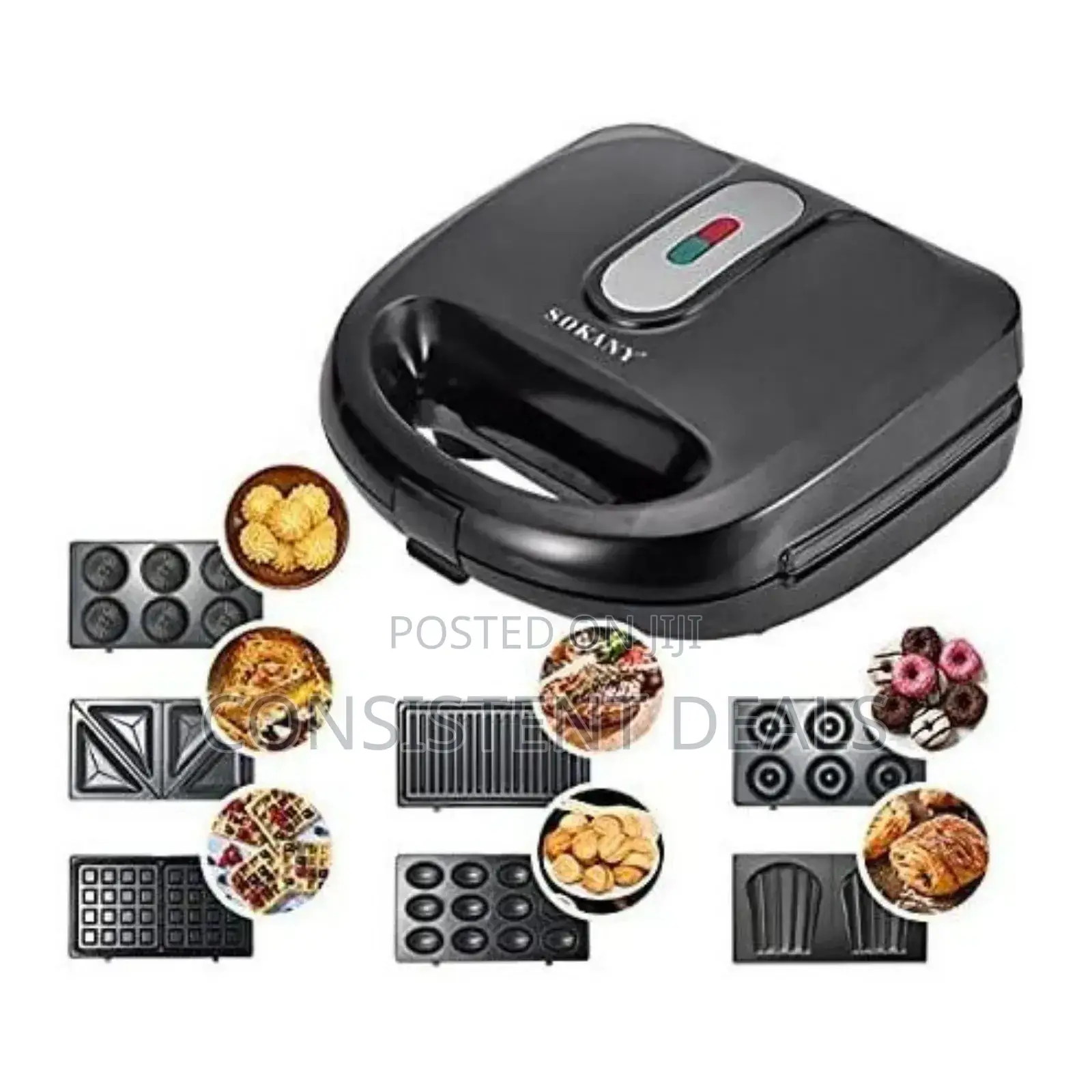 Sokany 6in1 Sandwich Maker