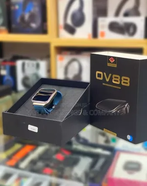 Ov88 Curved Screen Smart Watch Sports Mode, Pedometer