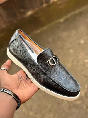 Original Christian Dior Casual White Sole Moccasin Loafers