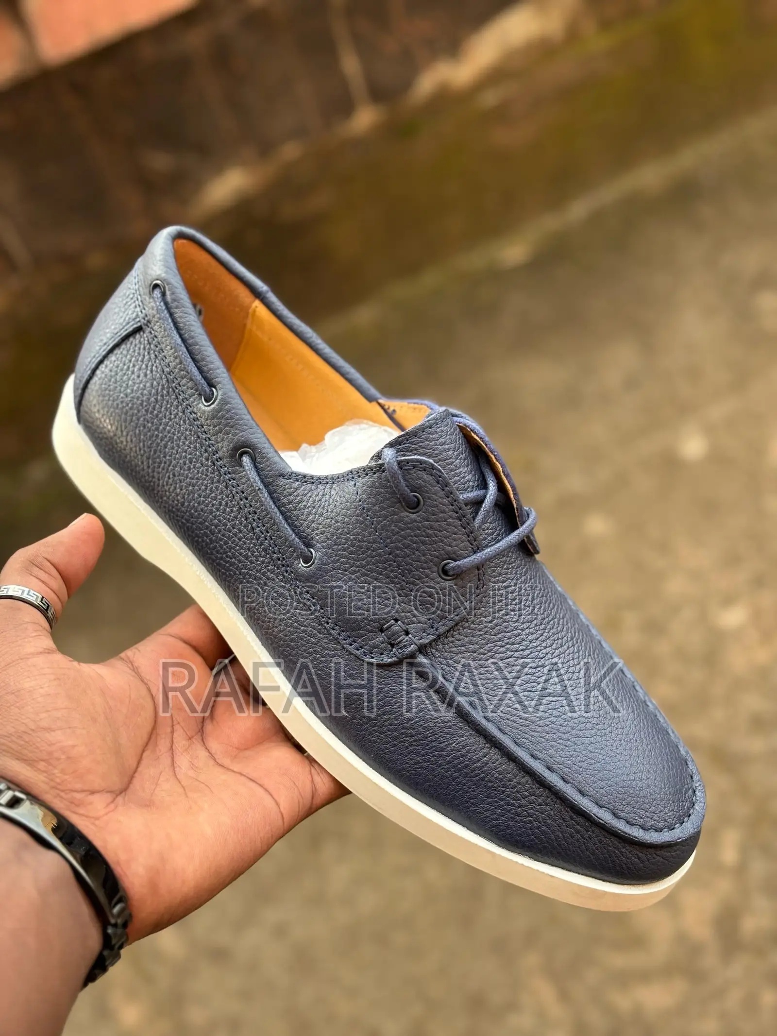 Men’S Classic Christian Dior Loafer Leather Boat Shoes