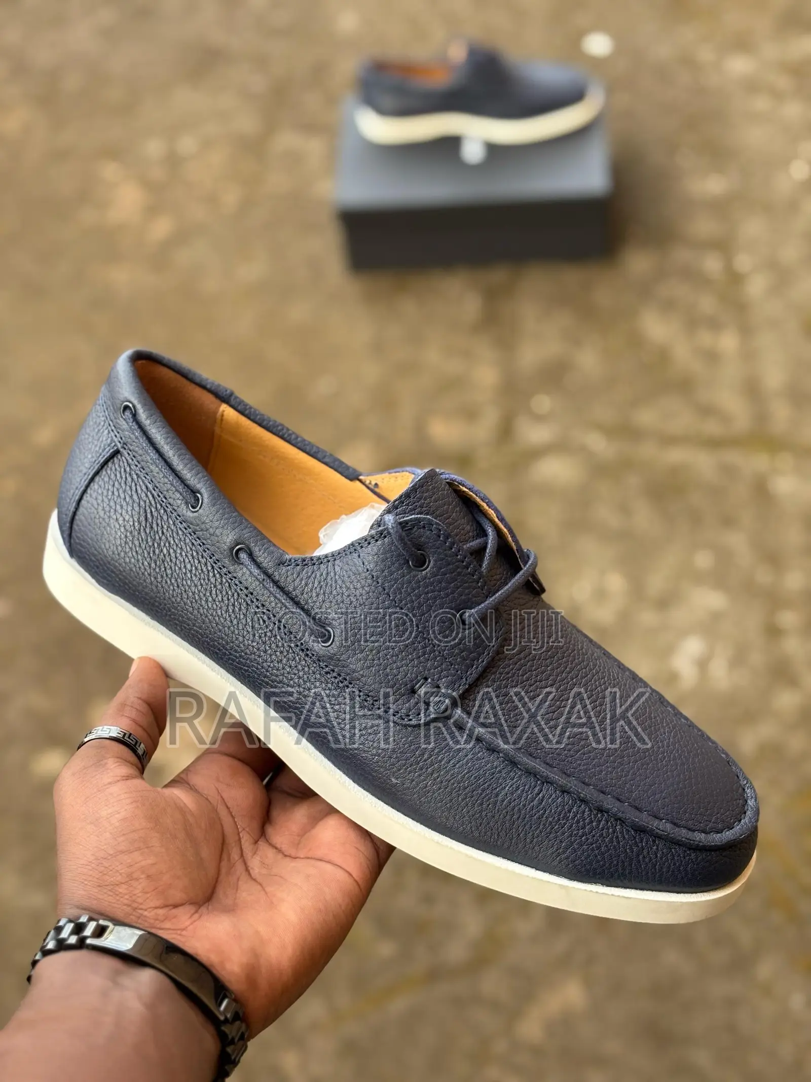 Men’S Classic Christian Dior Loafer Leather Boat Shoes