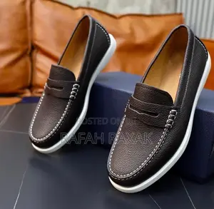Men’S Coffee Brown Casual Christian Dior Loafer Moccasins