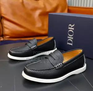 Original Men’S Classic Black Casual Dior Loafer Moccasins