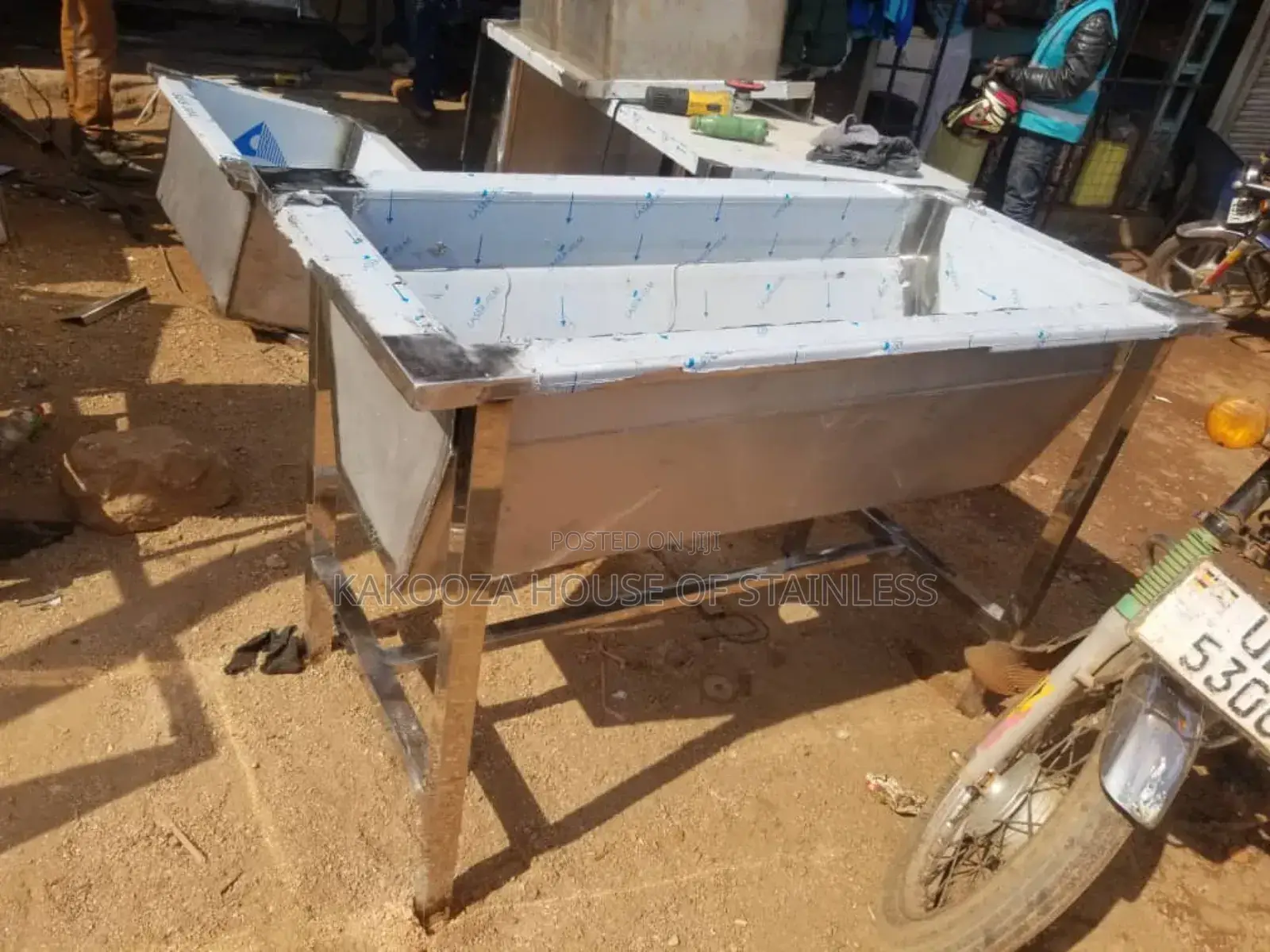 Stainless Scrub Sink
