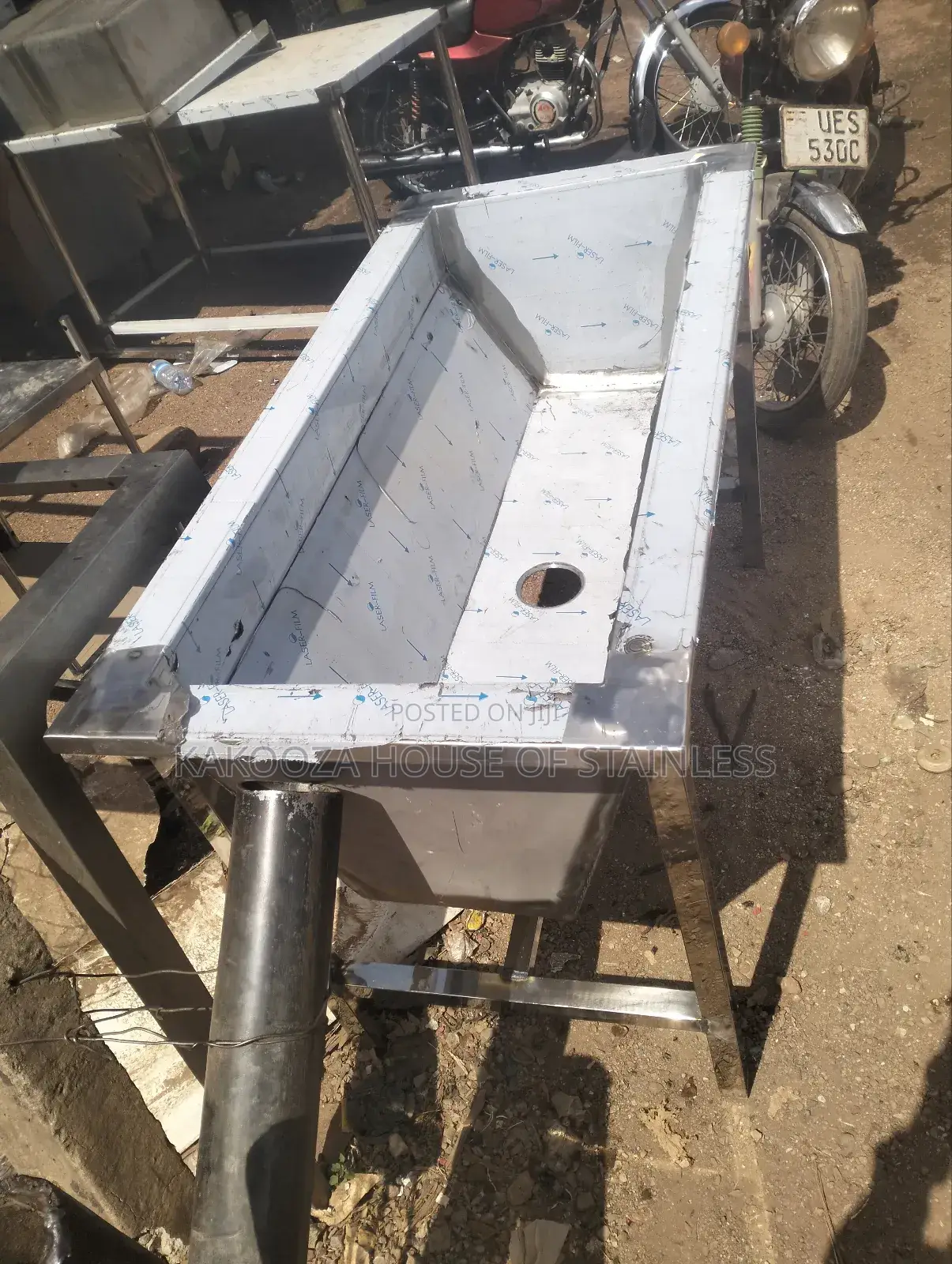 Stainless Scrub Sink