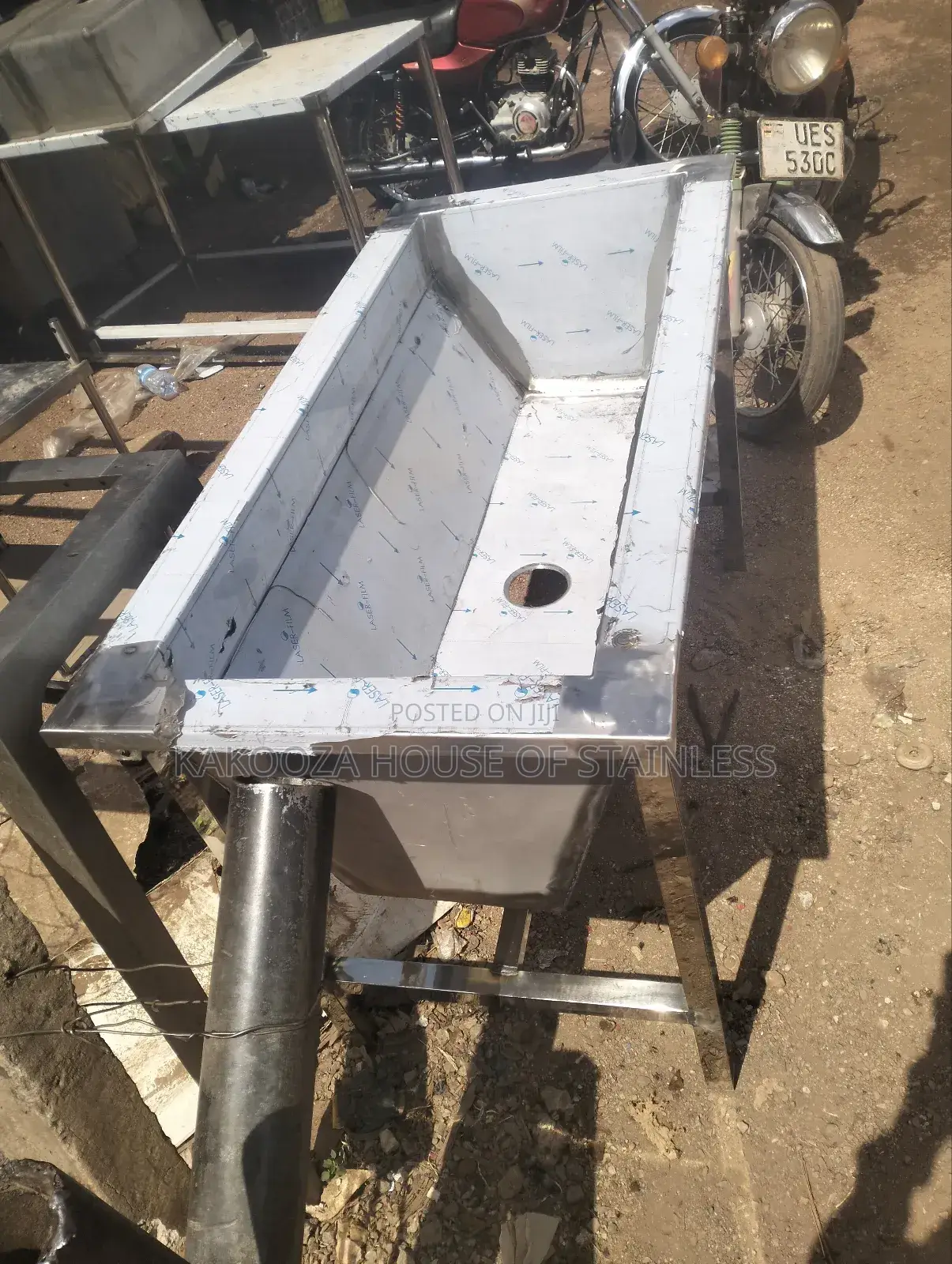 Stainless Scrub Sink
