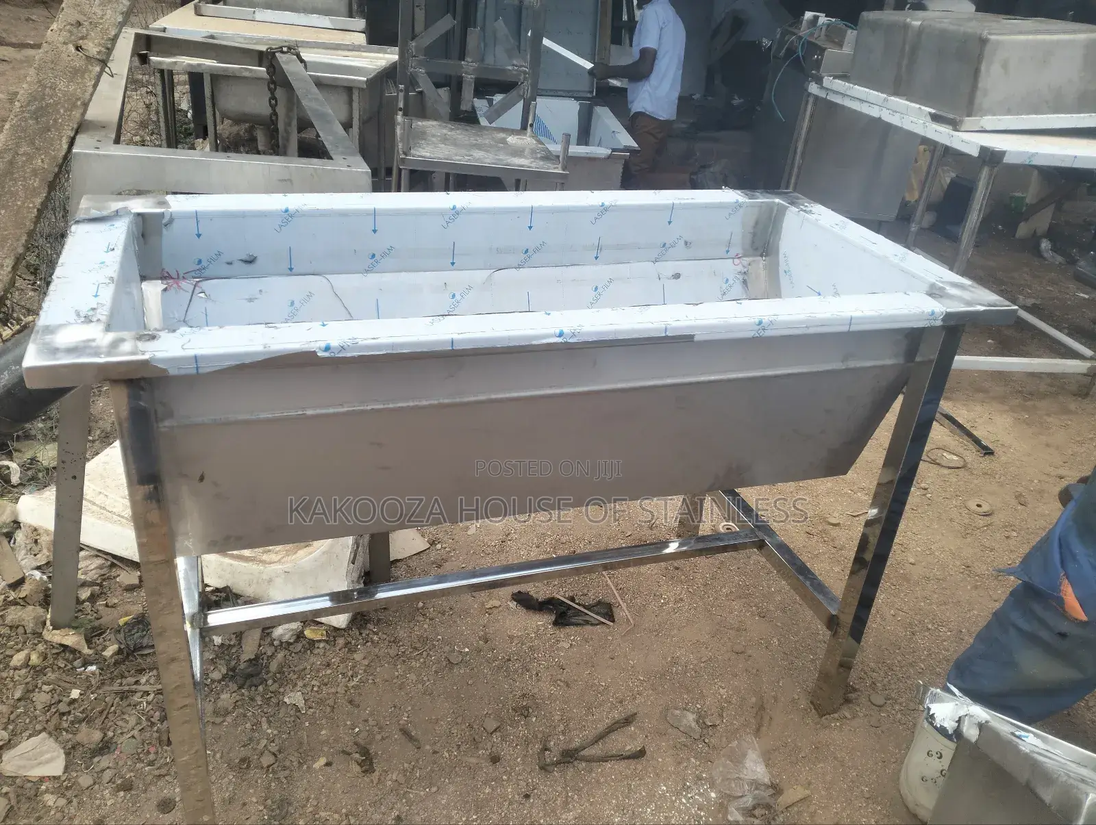 Stainless Scrub Sink